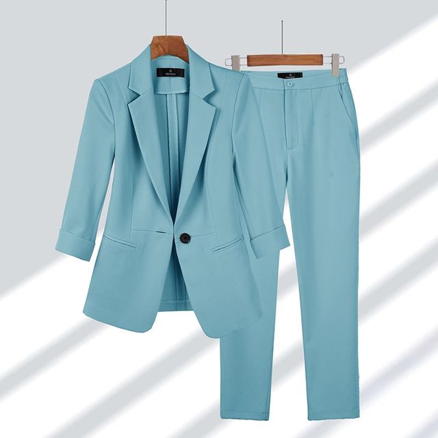 Elegante Blazer & Broekset voor Dames