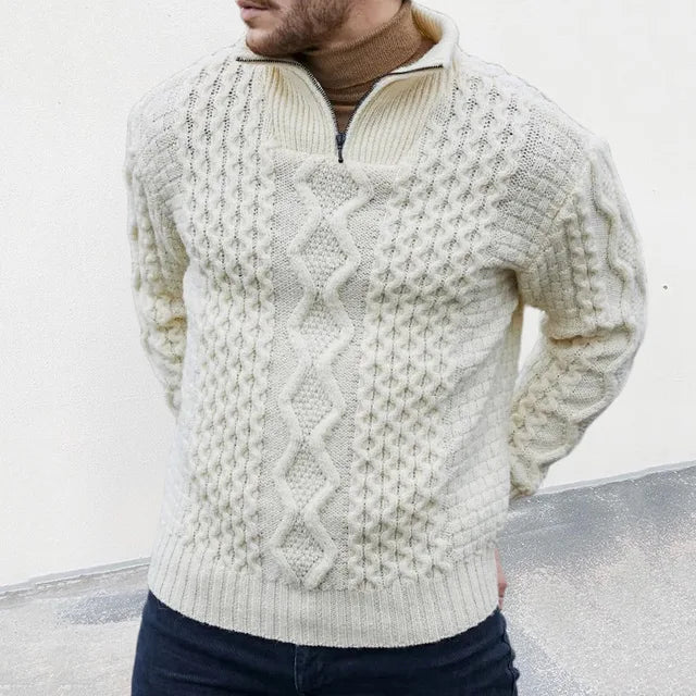 Frederick | Luxueus Gebreide Winter Pullover