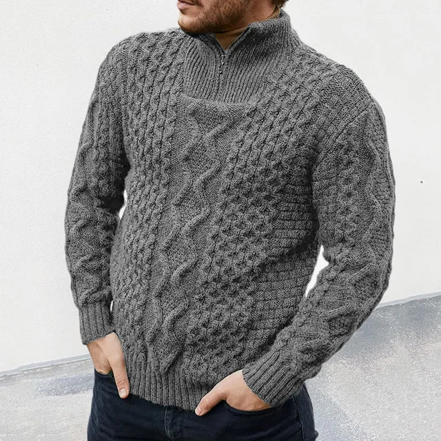 Frederick | Luxueus Gebreide Winter Pullover