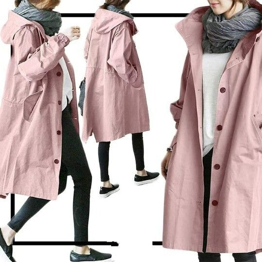 Elegante Waterafstotende Trenchcoat