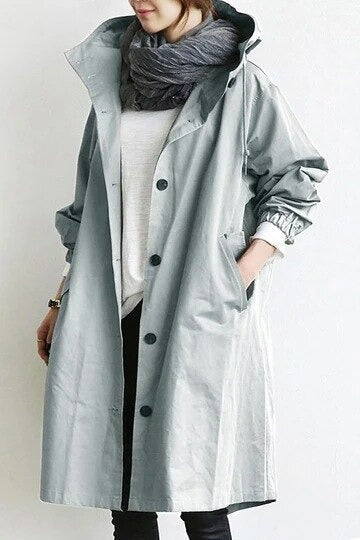 Elegante Waterafstotende Trenchcoat