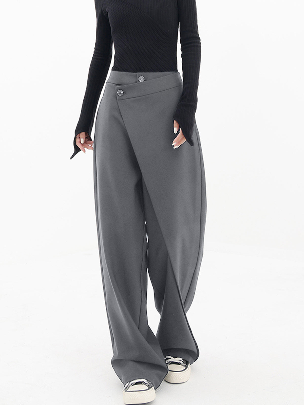 SEMMY | Asymmetrische Baggy Broek