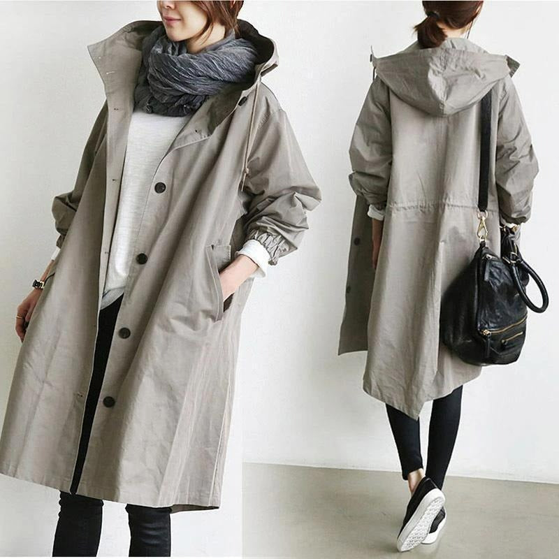 Elegante Waterafstotende Trenchcoat