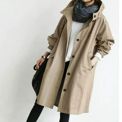 Elegante Waterafstotende Trenchcoat