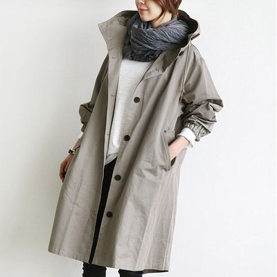 Elegante Waterafstotende Trenchcoat