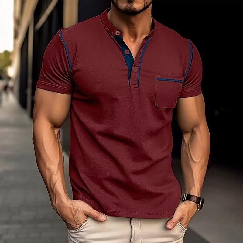 Hardon | Luxe Polo met Henley-kraag