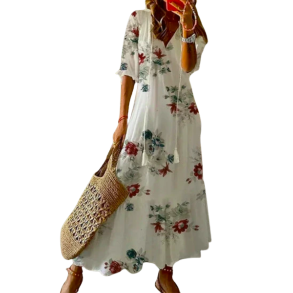 Klassieke Boho Jurk voor Vrouwen