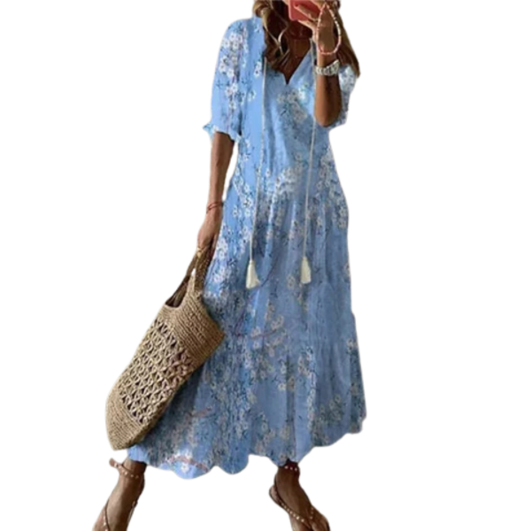 Klassieke Boho Jurk voor Vrouwen