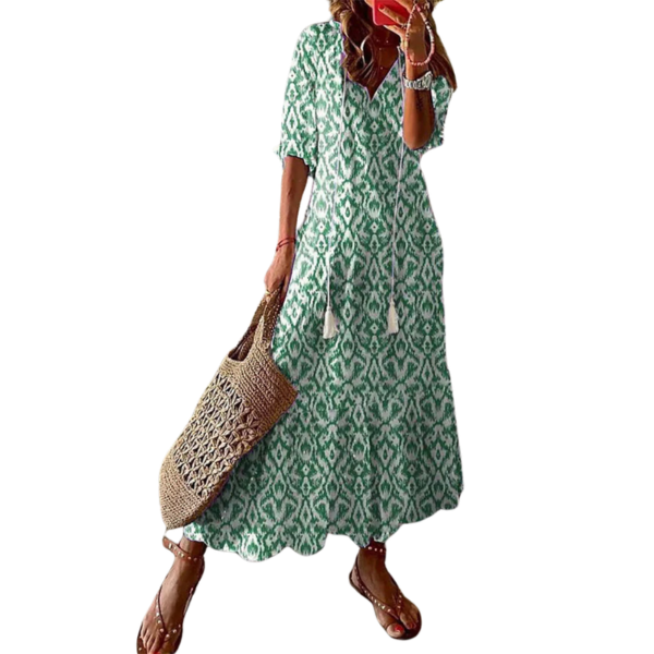Klassieke Boho Jurk voor Vrouwen