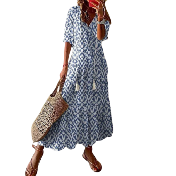 Klassieke Boho Jurk voor Vrouwen