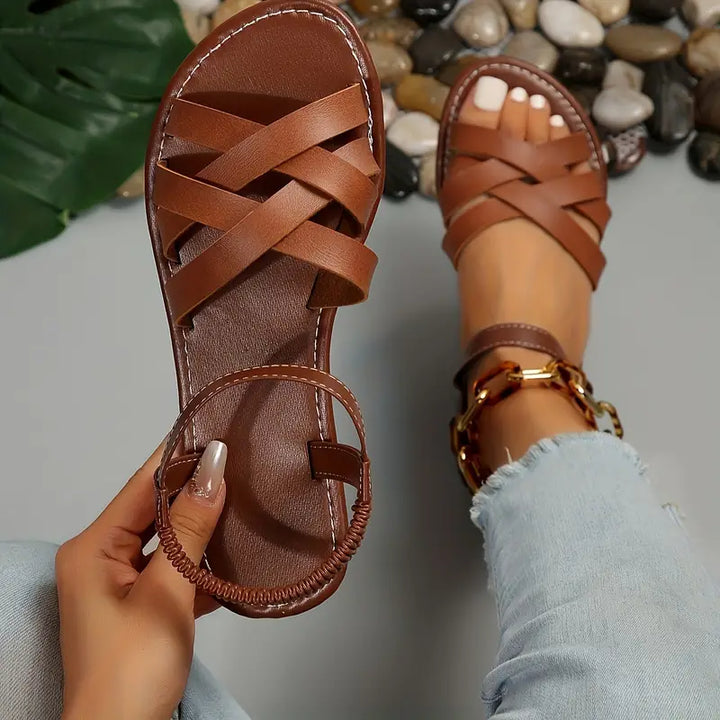 Trendy Dames Slip-on Sandalen